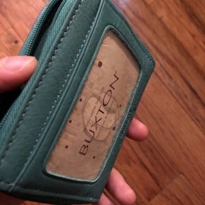 Buxton Leather Wallet Women